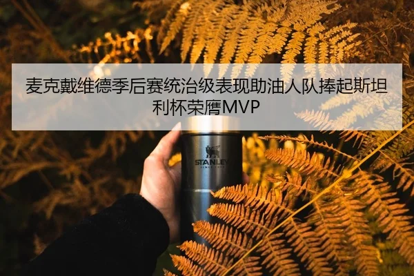 麦克戴维德季后赛统治级表现助油人队捧起斯坦利杯荣膺MVP